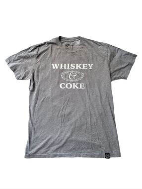 Ketchup And Mustard Whiskey & Coke Women's Graphic Tee - Gray